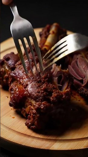 The Ultimate Fall-Apart Mutton Roast | Satisfying Tender Meat ASMR