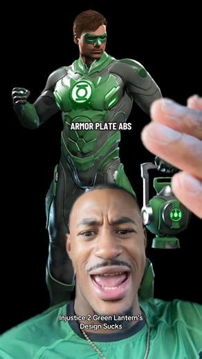 Injustice 2 Green Lantern’s Design Sucks