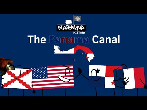 Flagemania History - The Panama Canal