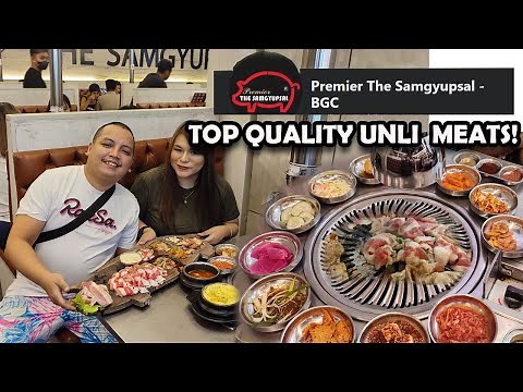 SUPER QUALITY MEATS!!! Premier The Samgyupsal - BGC