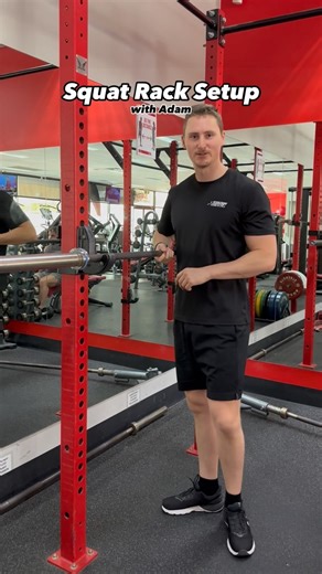 Demonstration on how to set up the Squat Rack correctly to perform a Squat  Hope this helps and feel free to chat to us about more demonstration videos that would help assist you | Snap Fitness Manly West | Facebook