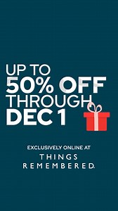 Hurry over to save big on Personalized Gifts! Orders ship in 1-2 days! | Things Remembered