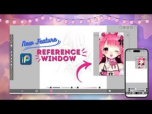 【ibisPaint】 How to use Reference Window? 【Convenient】