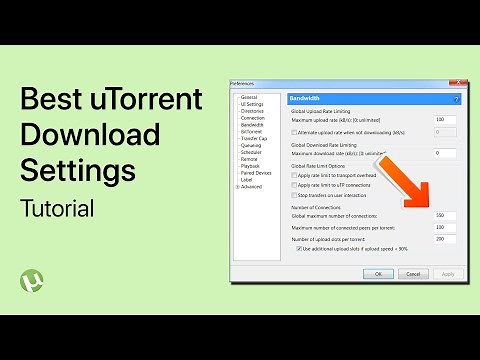 Best uTorrent Settings to Speed Up Downloads in 2024