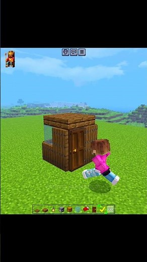 Tiny 2×2 House in Minecraft! 🏠 | King_Maker_7