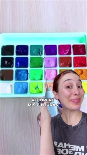 Recupera tus Gouaches sin Hongos