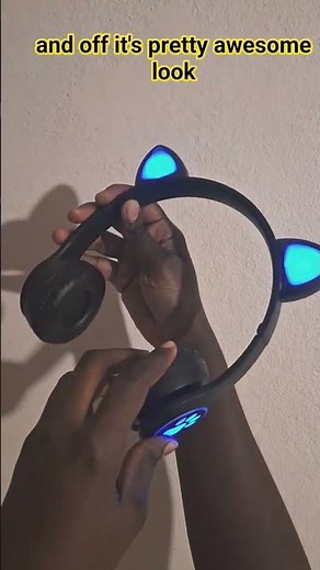 Kids Wireless Bluetooth Cat Headphone Review. Link Below! #amazonfinds #amazon #amazoninfluencer