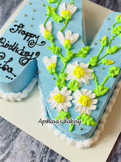 N Alphabet Cake Tutorial | Creative Cake Art Ideas