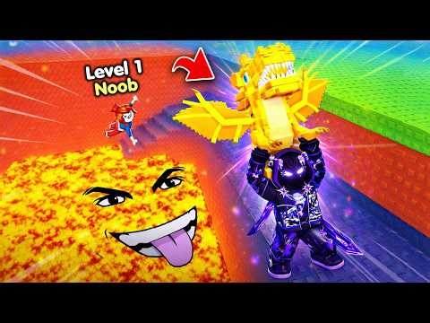 Starting Over as NOOB with OP SECRET in Escape Rising Lava For Brainrots! (Roblox)