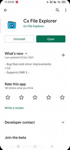 Android 11 file manager problem //CX file explorer