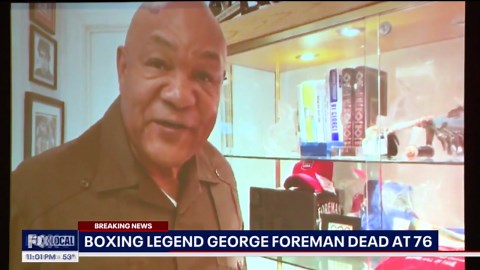 Boxing legend George Foreman dead at 76
