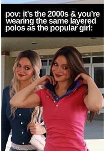Layered Polos Nostalgia: 2000s Outfit Throwback