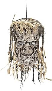 Fun Express Tree Faces Decor Outdoor Halloween 26 Animated Talking Tree Face with Spooky Sound Effects | Scary Haunted Forest Decoration for Yard Garden & Halloween Party | Weather-Resistant Design