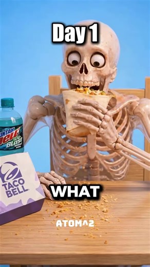What Would Happen If You Only Ate Taco Bell Every Day? #interesting #food #facts #tacobell