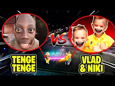 MON DRONE À TROUVÉ TENGE TENGE.EXE VS VLAD ET NIKI DANS LA VRAIE VIE !! TENGE TENGE EST MÉCHANT !!