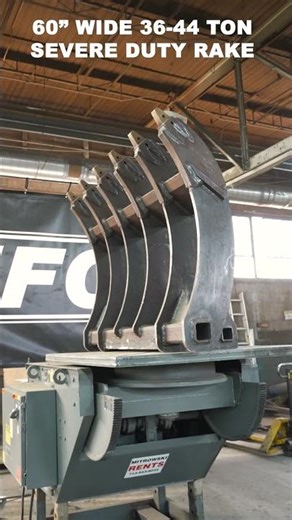 44 TON SEVERE Duty Rake