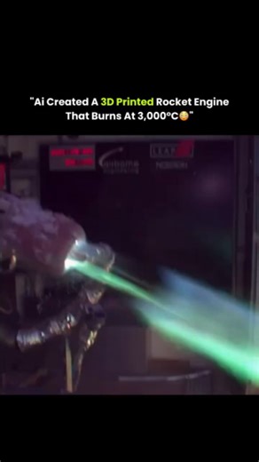 Mac Salt Tech& AI on Instagram: "This rocket engine wasn’t sketched, tuned, or optimized by human hands — it was designed by artificial intelligence from the laws of physics upward. The engine shown is LEAP 71’s NEURON 20 kN aerospike rocket engine, featured by YouTuber Intezga. Instead of engineers drawing CAD models, LEAP 71 uses a computational AI system that encodes thermodynamics, fluid dynamics, combustion physics, material limits, and manufacturing rules. Once given a performance target, 