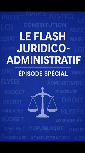 Aujourd’hui : la politesse administrative — et si un simple “merci” changeait tout ? Dire merci à l’administration, est-ce une simple formule de politesse… ou un véritable acte civique ? Existe-t-il une obligation juridique de courtoisie ? Et pourquoi ce mot si banal joue-t-il un rôle clé dans la relation citoyen–service public ? 1 minute pour tout comprendre. Nouveaux épisodes chaque lundi, mercredi et vendredi. Le Flash Juridico-Administratif Une notion de droit public expliquée simplement, tr