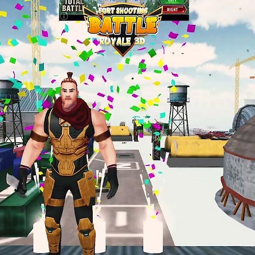 Fort Shooting Battle Royale 3D- Epic Showdowns in a Virtual Arena! | Intense Gameplay Experience