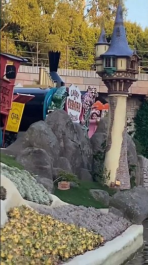 Rapunzel’s Tower in Storybook Land ‪@Disneyland‬