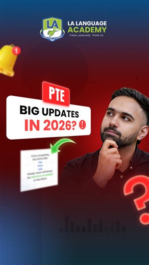LA Language Academy Australia | PTE Big Updates 2026 🤔🧐 #pte #pteacademic #pearsontestofenglish #pteupdates #ptechanges #pteupdates2026 #pte2026 #ptetipsandtricks... | Instagram