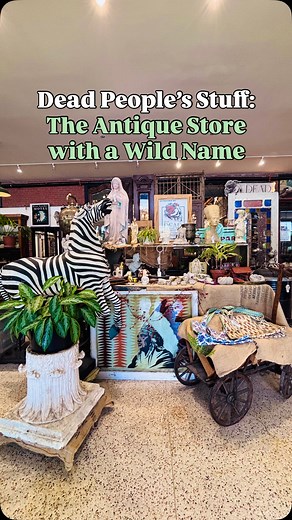 Dead People’s Stuff is one of those places you walk into and immediately wonder why you’ve never been before. It’s packed with vintage finds, quirky treasures, and antique pieces that feel like they came straight out of someone’s attic (because… they probably did). Whether you’re a collector, decorator, or just curious, this OKC spot is worth exploring. 📍 @deadpeoplesstuffokc | Oklahoma City 📌 Add it to your antique hunt list #AntiqueStore #VintageFinds #OKCShops #DeadPeoplesStuff #HiddenGemsO