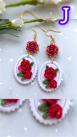 🌹Rose earrings!😍Which earrings is your favorite?#RoseEarrings#FlowerEarrings #shorts#viral