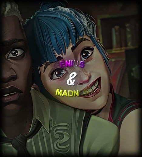 Genius and madness - Ekko & Powder Edit ("Arcane Season 2")｜Stromae, Pomme - Ma Meilleure Ennemie