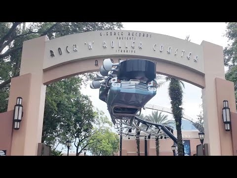 Rock 'n' Roller Coaster Starring Aerosmith Full Ride | Hollywood Studios October 2025