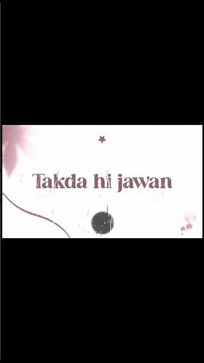 takda hi jawa inna tenu chawa ||kinna chir || lyrics video || WhatsApp status || #shorts