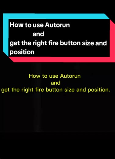 Optimize Your Autorun and Fire Button Setup in Free Fire