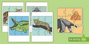 Jungle Animal Jigsaws