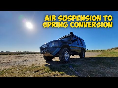 Land Rover Discovery Td5 Rear Air Suspension to Coil Spring Conversion