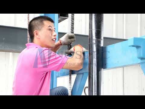 Cargo lift installation video-nostec lift