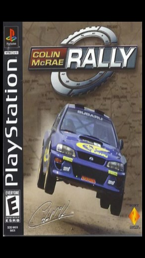 Colin McRae Rally PS1 Gameplay