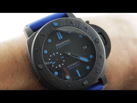 Panerai Luminor Submersible Carbotech PAM01616 Dive Watch Review & Features Overview