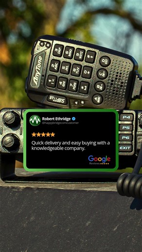 "Quick delivery and easy buying with a knowledgeable company." #hamradio #dmr #bridgecom #dmrradio #testimonial | BridgeCom Systems, LLC