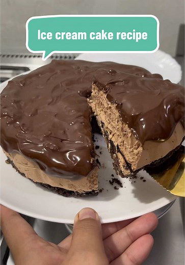 Homemade Brownie Ice Cream Cake Recipe