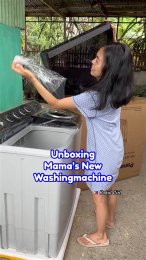179K views · 4.2K reactions | Unboxing Mama’s new washingmachine  #boholgirl | Bohol Girl | Facebook