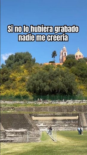 The largest pyramid in the world 😨