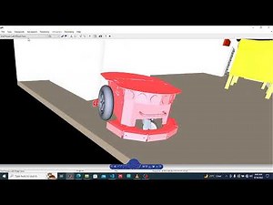 Obstacle avoidance robot simulation on MATLAB