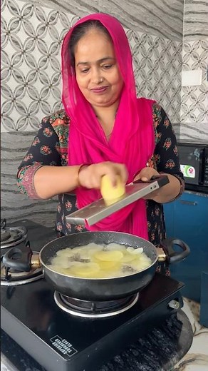 Homemade Potato Chips 😍😍#shorts #ytshorts #food #recipe #chips
