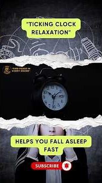 Ticking Clock Relaxation | Helps You Fall Asleep Fast #deepsleep #relax #meditationmusic