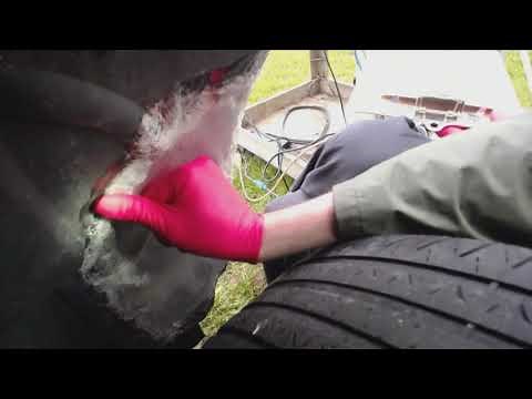 How to Repair Inner Fender Splash Shield in Wheel Well - Large Hole