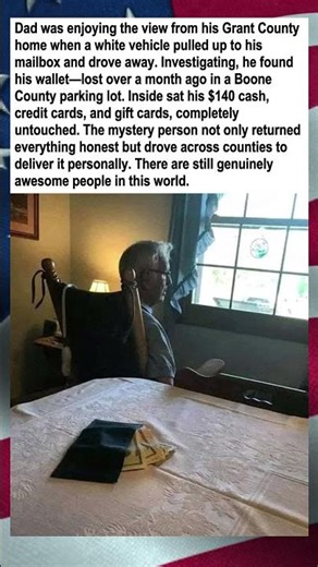 Stranger Returns Lost Wallet After Month