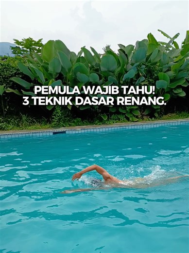 3 Dasar Latihan Renang untuk Pemula