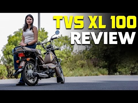TVS XL 100 Heavy Duty Review | 130 KG Loading Capacity, Power Start & More | Times Drive