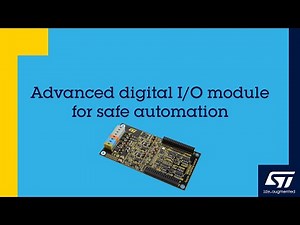Digital I/O evaluation board for functional safety, smart factory and home & building automation