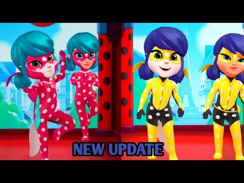 My Talking Angela 2 New Update||Miraculous ladybug 🐞 Makeover💥 Gameplay