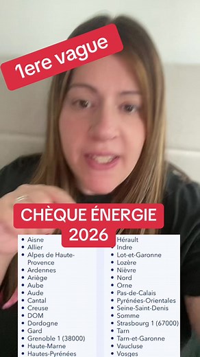 Chèque Énergie 2026 : Envoyez votre demande